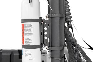 Fire Extinguisher Mount - Rough Country - Universal, 6061-T6 Billet Aluminum - Flat Black Fire Extinguisher Mount - Rough Country - Universal, 6061-T6 Billet Aluminum - Flat Black